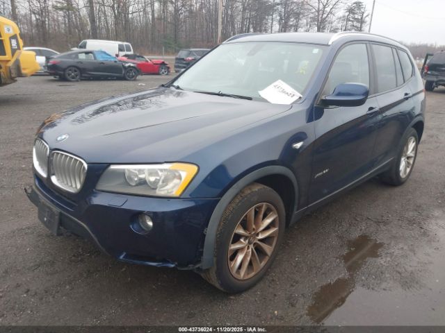 2014 BMW X3 5UXWX9C55E0D42537 Photo 1