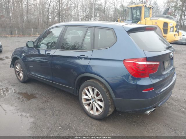 2014 BMW X3 5UXWX9C55E0D42537 Photo 2