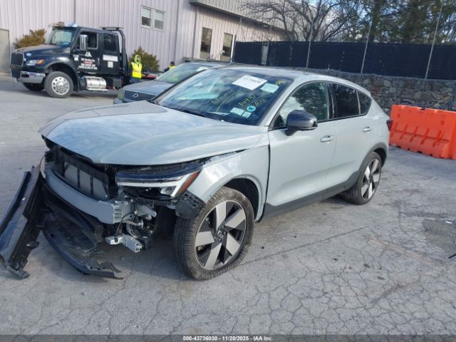 2024 VOLVO C40 RECHARGE PURE ELECTRIC YV4ER3GL1R2106484 Photo 1