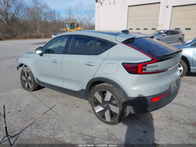 2024 VOLVO C40 RECHARGE PURE ELECTRIC YV4ER3GL1R2106484 Photo 2