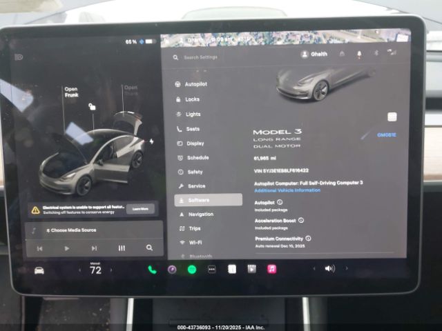 2020 TESLA MODEL 3 5YJ3E1EB8LF616422 Photo 6
