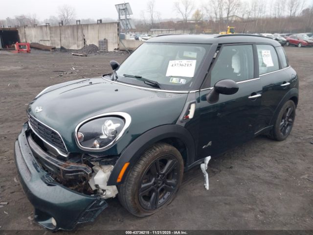 2012 MINI COOPER S COUNTRYMAN WMWZC5C54CWL59384 Photo 1