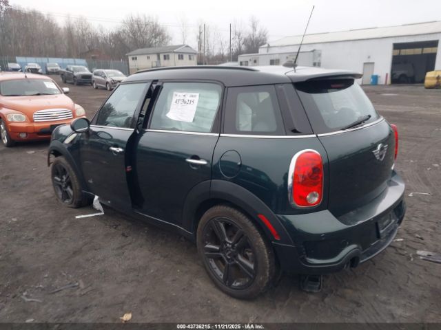 2012 MINI COOPER S COUNTRYMAN WMWZC5C54CWL59384 Photo 2