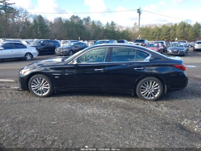 43736755 :رقم المزاد ، JN1EV7AR3JM610114 vin ، 2018 Infiniti Q50 3.0t Luxe مزاد بيع