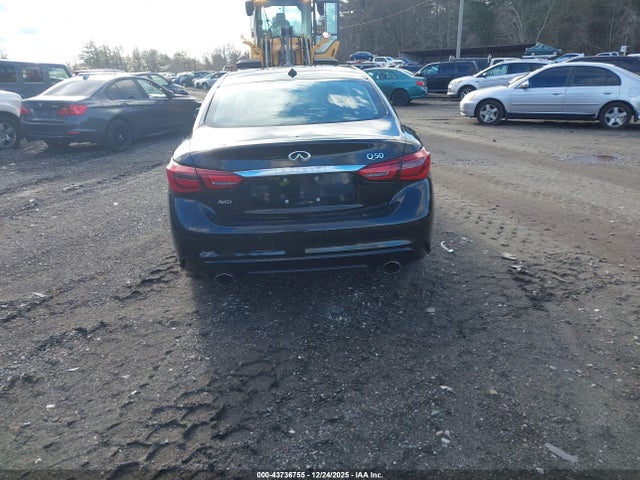 43736755 :رقم المزاد ، JN1EV7AR3JM610114 vin ، 2018 Infiniti Q50 3.0t Luxe مزاد بيع