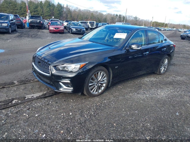 43736755 :رقم المزاد ، JN1EV7AR3JM610114 vin ، 2018 Infiniti Q50 3.0t Luxe مزاد بيع
