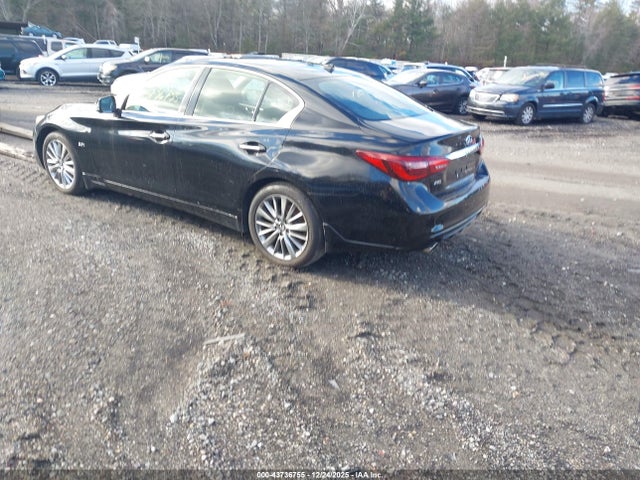 43736755 :رقم المزاد ، JN1EV7AR3JM610114 vin ، 2018 Infiniti Q50 3.0t Luxe مزاد بيع