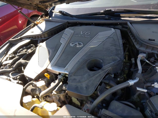 43736755 :رقم المزاد ، JN1EV7AR3JM610114 vin ، 2018 Infiniti Q50 3.0t Luxe مزاد بيع