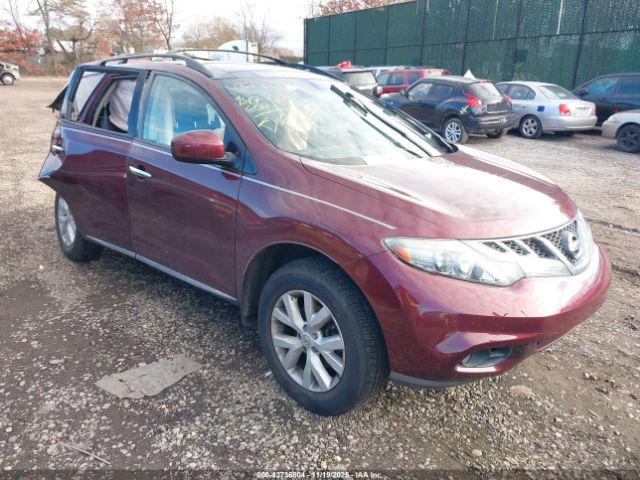 2012 NISSAN MURANO JN8AZ1MW4CW215286