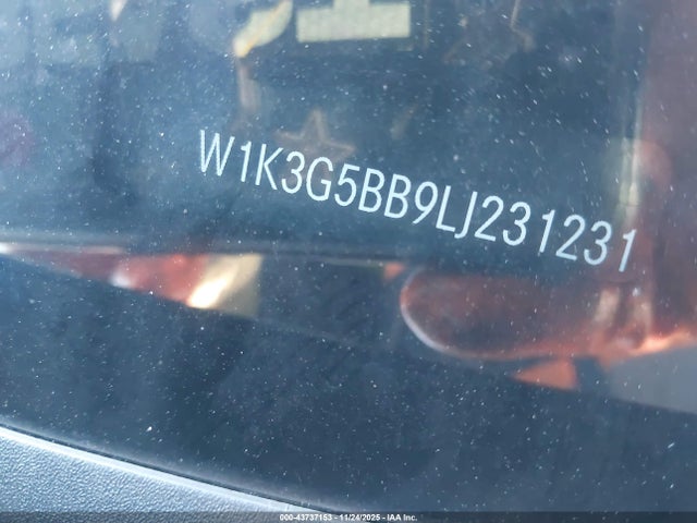 43737153 :رقم المزاد ، W1K3G5BB9LJ231231 vin ، 2020 Mercedes-benz Amg A 35 4matic مزاد بيع