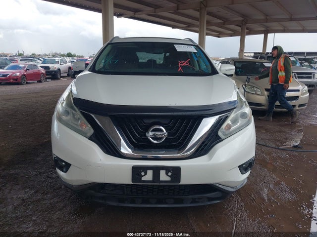 Продажа на аукционе авто 2015 Nissan Murano Sl, vin: 5N1AZ2MH0FN221482, номер лота: 43737173