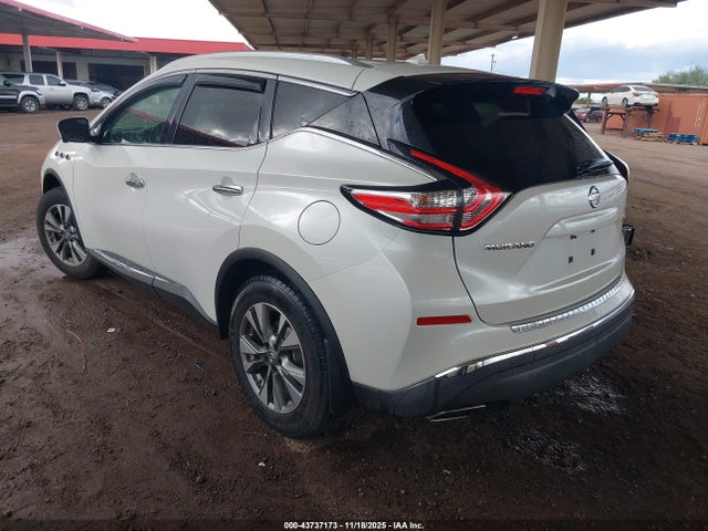 Продажа на аукционе авто 2015 Nissan Murano Sl, vin: 5N1AZ2MH0FN221482, номер лота: 43737173