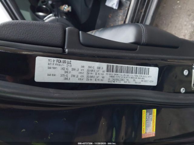 2020 JEEP GRAND CHEROKEE 1C4RJFBG6LC239511 Photo 8