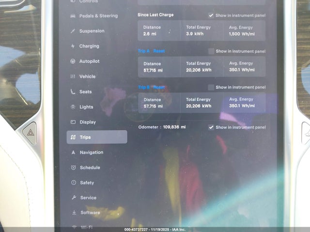 2016 TESLA MODEL X 5YJXCBE25GF013043 Photo 6