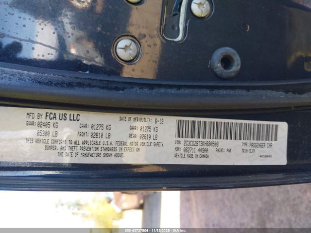 2019 DODGE CHALLENGER 2C3CDZBT3KH680508 Photo 8