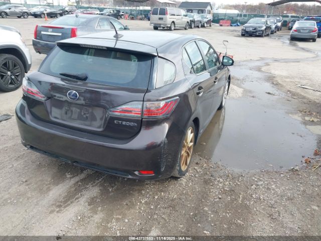 2011 LEXUS CT 200H JTHKD5BH8B2032262 Photo 3