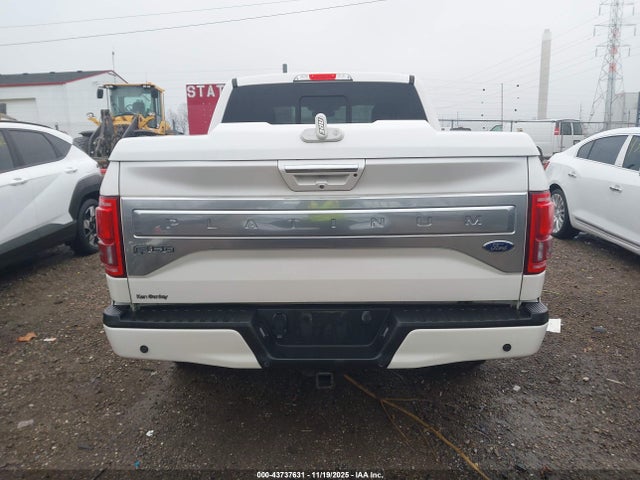 Продаж на аукціоні авто 2016 Ford F-150 Platinum, vin: 1FTEW1EG6GFB95822, номер лоту: 43737631
