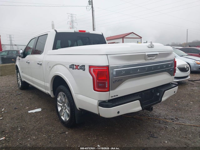 Продаж на аукціоні авто 2016 Ford F-150 Platinum, vin: 1FTEW1EG6GFB95822, номер лоту: 43737631
