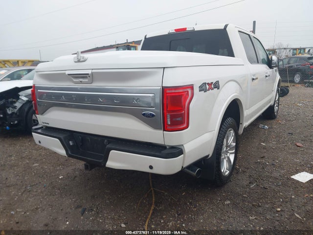 Продаж на аукціоні авто 2016 Ford F-150 Platinum, vin: 1FTEW1EG6GFB95822, номер лоту: 43737631