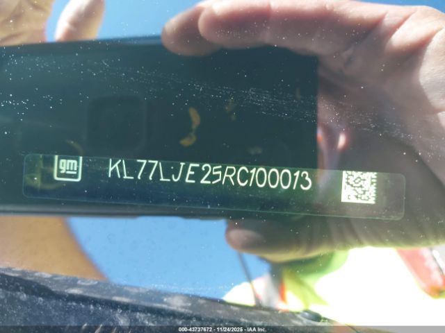 2024 CHEVROLET TRAX KL77LJE25RC100013 Photo 8