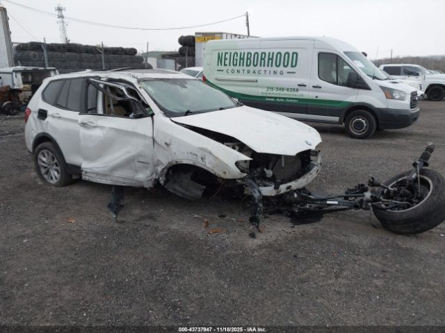 2017 BMW X3 5UXWX9C3XH0T24213