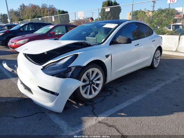 2022 TESLA MODEL 3 5YJ3E1EB9NF137185 Photo 1