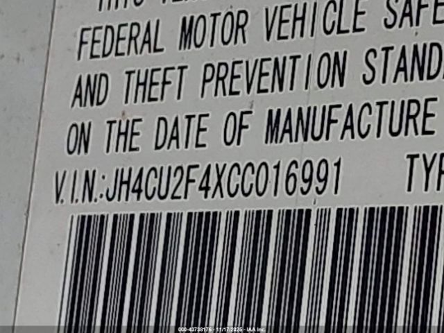 2012 ACURA TSX JH4CU2F4XCC016991 Photo 8