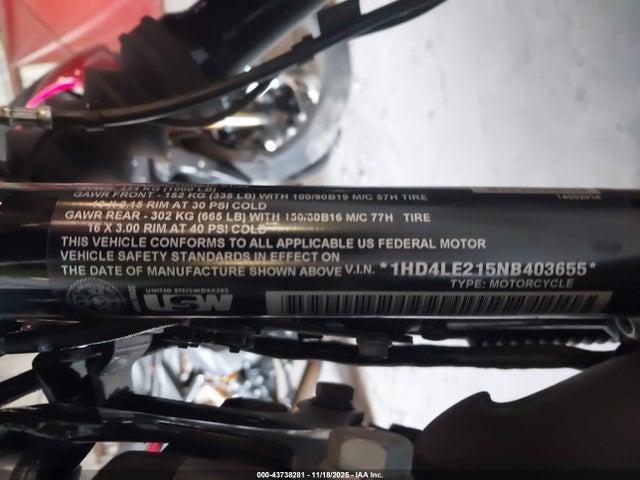 2022 HARLEY-DAVIDSON XL883 1HD4LE215NB403655 Photo 9