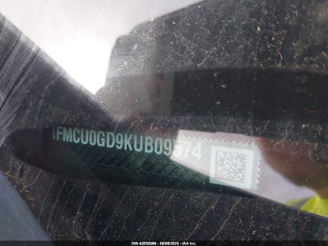 Ford ESCAPE SE 2019 1FMCU0GD9KUB09574 Image 9