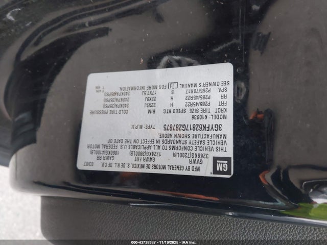 2007 CADILLAC ESCALADE EXT 3GYFK62817G287875 Photo 8