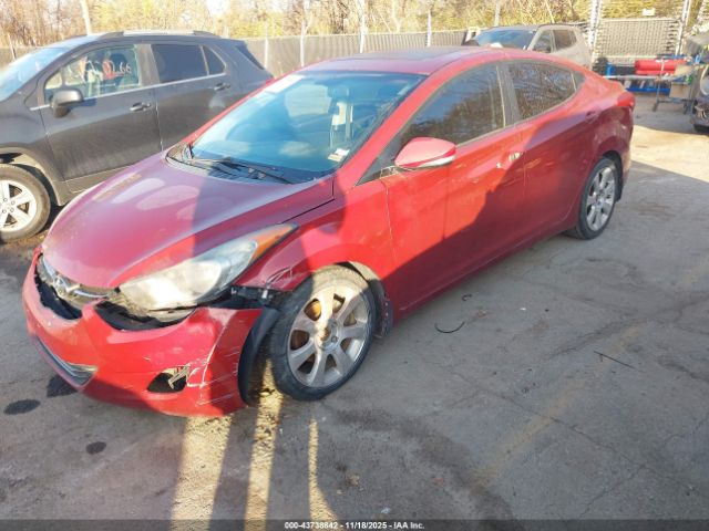 2011 HYUNDAI ELANTRA KMHDH4AE4BU141852 Photo 1