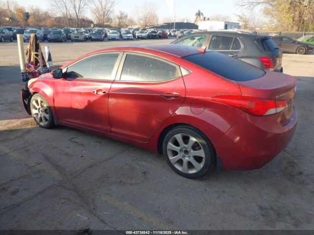 2011 HYUNDAI ELANTRA KMHDH4AE4BU141852 Photo 2