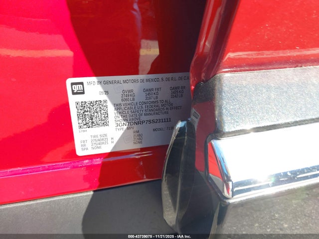 3GN7DNRP7SS231111 Chevrolet Equinox Ev Lt 2