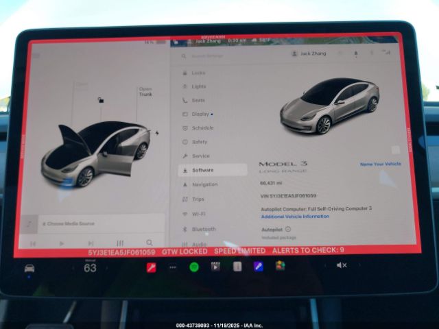 2018 TESLA MODEL 3 5YJ3E1EA5JF061059 Photo 6