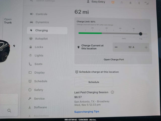5YJ3E1EA1KF324035 Tesla MODEL 3