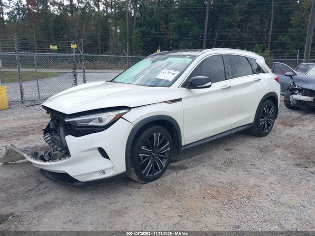 43739203 :رقم المزاد ، 3PCAJ5BA1MF116500 vin ، 2021 Infiniti Qx50 Luxe مزاد بيع