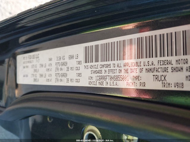 RAM 1500 Express 4x2 6'4 Box 2017 1C6RR6FT0HS855001 Image 9