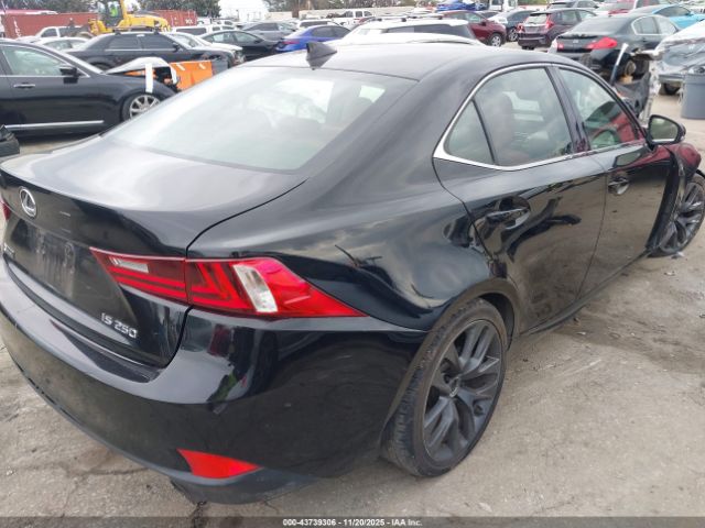 2014 LEXUS IS 250 JTHBF1D24E5036484 Photo 3