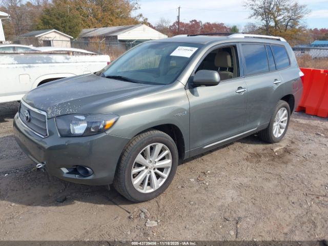 2008 TOYOTA HIGHLANDER HYBRID JTEEW41A282024637 Photo 1