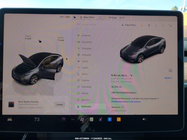 2023 TESLA MODEL Y 7SAYGDEE8PA118447 Photo 6