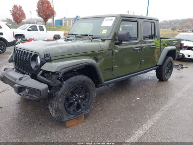 2022 JEEP GLADIATOR 1C6HJTAG9NL103072 Photo 1