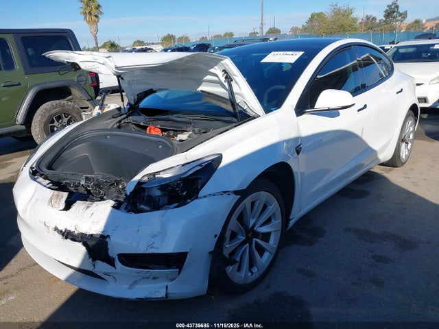 2022 TESLA MODEL 3 5YJ3E1EB6NF125799 Photo 1