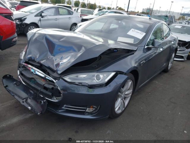 2014 TESLA MODEL S 5YJSA1H13EFP50493 Photo 1