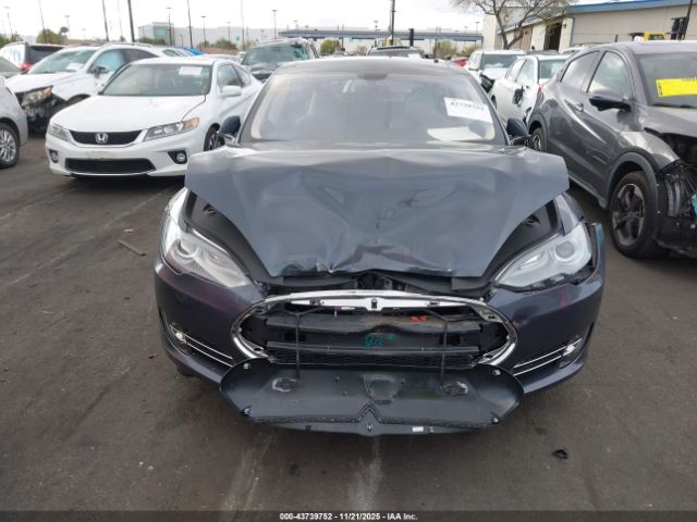 2014 TESLA MODEL S 5YJSA1H13EFP50493 Photo 5