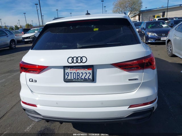 WA1DECF31S1017208 Audi Q3 Premium 45 Tfsi S Line Quattro Tiptronic