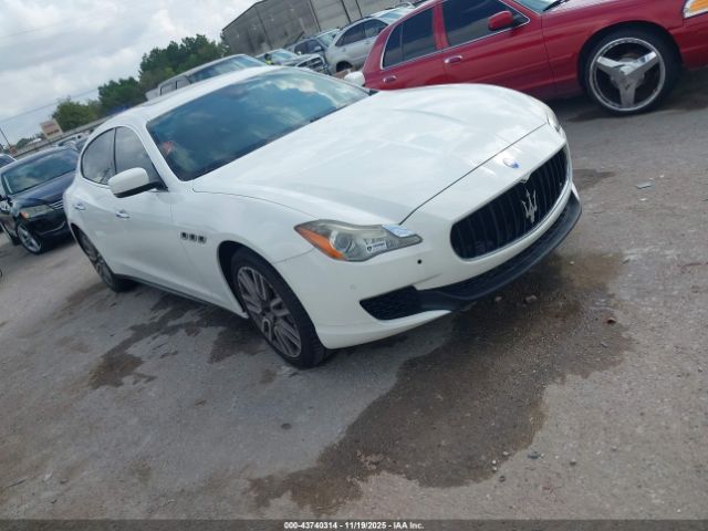 2015 MASERATI QUATTROPORTE ZAM56RRA9F1131527