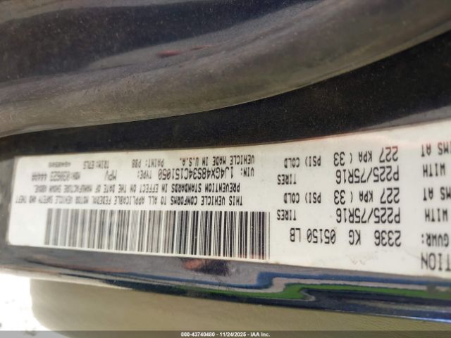 2004 JEEP GRAND CHEROKEE 1J4GX48S34C151050 Photo 8