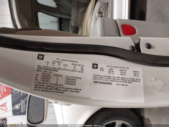 2002 CADILLAC SEVILLE 1G6KY54922U288562 Photo 8