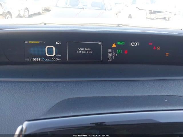 2016 Toyota Prius Two მანქანა იყიდება აუქციონზე, vin: JTDKBRFU7G3000796, აუქციონის ნომერი: 43740637