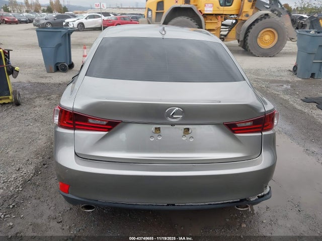 Продаж на аукціоні авто 2015 Lexus Is 250, vin: JTHBF1D22F5058887, номер лоту: 43740685
